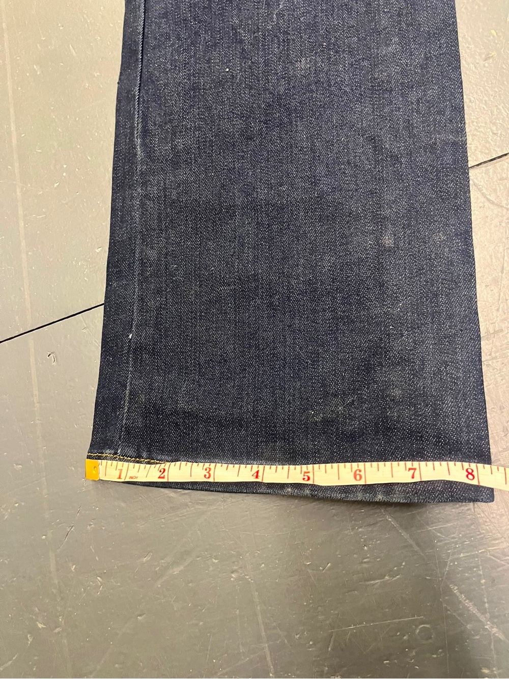 Guess Daredevil Bootcut Low Rise Dark Wash Jeans Size 26 - Picture 10 of 10
